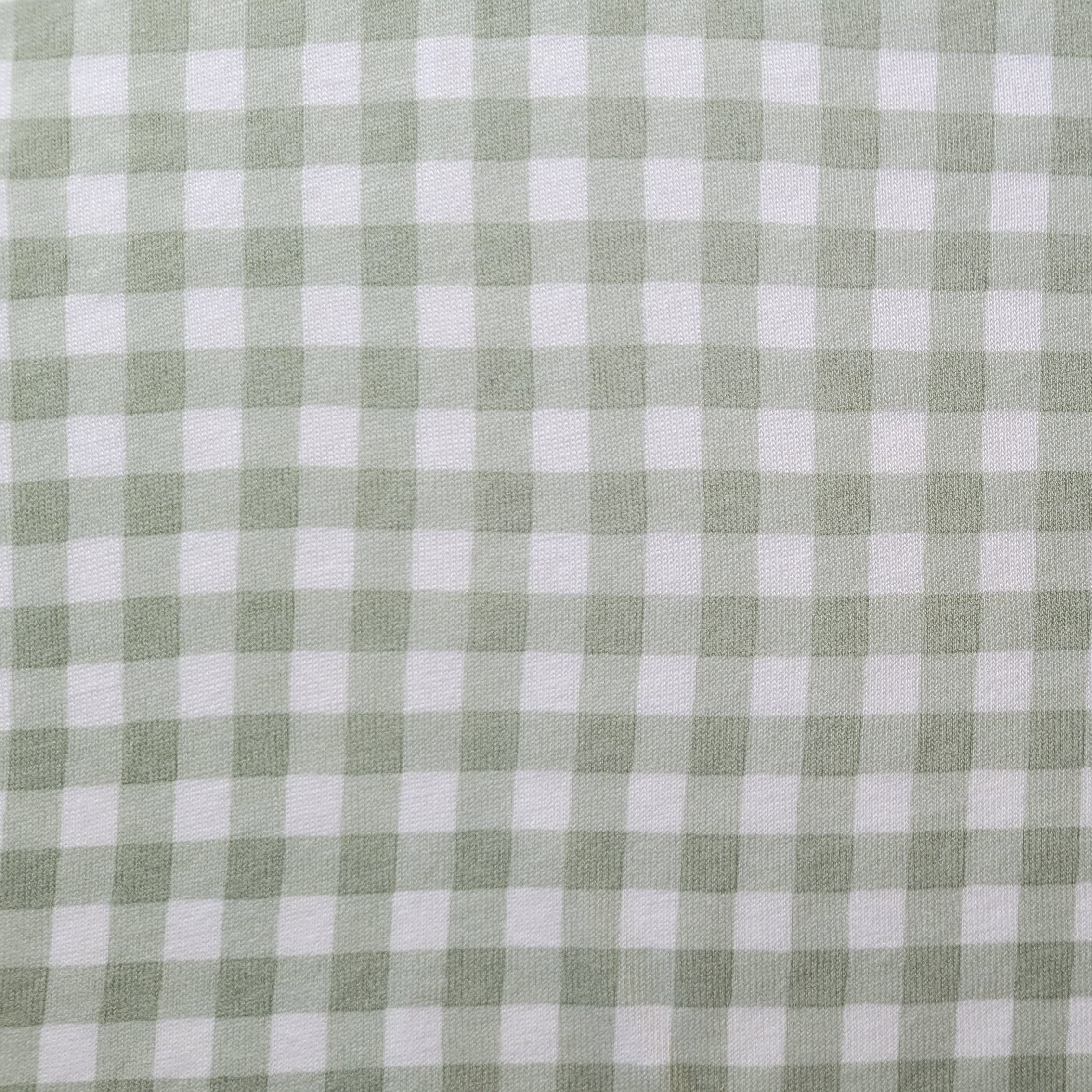 Sage Gingham- Bed Wetting Mat