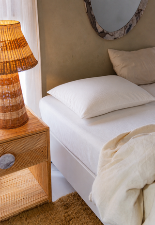 White Waterproof Pillow Case