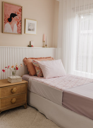 Vintage Floral Bed Wetting Mat