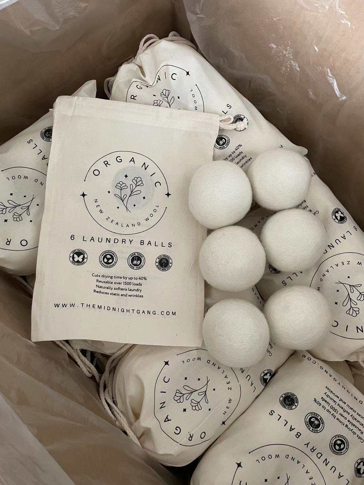 Dryer Balls- Organic NZ Wool